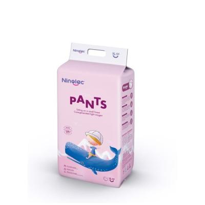 China Professional Manufacturer Wholesale Printed Infant Diapers Gently Peel Natural Organic Baby Baby Disposable Diapers for sale