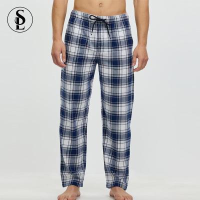 China Wholesale Custom Mens Sleep Bottoms Plaid Flannel Lounge Pajama Pants QUICK DRY for sale