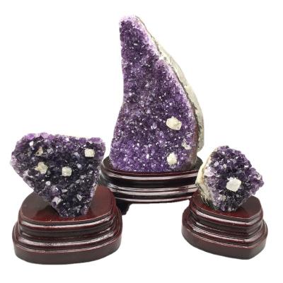 China China Good Quality Natural Amethyst Clusters Crystal Cave Healing Crystal Healing Birthday Gift Stone Decoration for sale