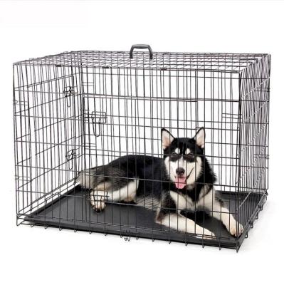 China Breathable Hot Sales Wire Dia Cage Metal Pet Dog Cheaper Price Large Dog Kennels Outdoor Cage for sale