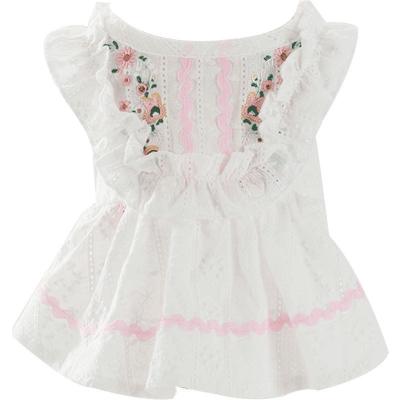 China New Summer Spring And Daisy Lace Princess Dress Pet Clothes Viable Breathable Small Dog for sale