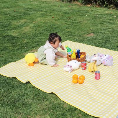 China Many People Portable Outdoor Thickened Foldable Beach Waterproof Mat Tent Mat Picnic Moisture-Proof Mat for sale