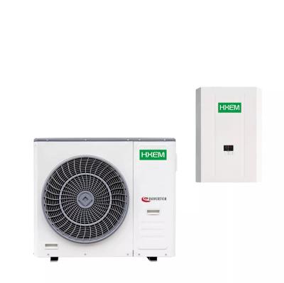 China Europe Top Seller 10kw COP ERP A+++ WIFI R32 Outdoor Hot DC Inverter EVI Split Air To Water Heat Pump OEM for sale