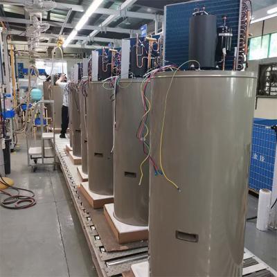 China China factory products sale unitary hotel all in one exhaust heat pump water heater top air source for sale