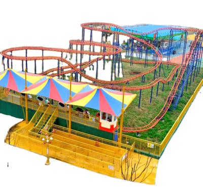 China Best Selling Metal Amusement Park Ride Small Roller Coaster for sale