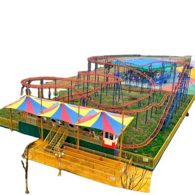 China Wholesale Amusement Park Attractive Ride Small Metal Roller Coaster for sale