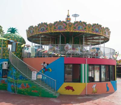 China hot sale 9m china carousel kids amusement park equipment horses for sale for sale