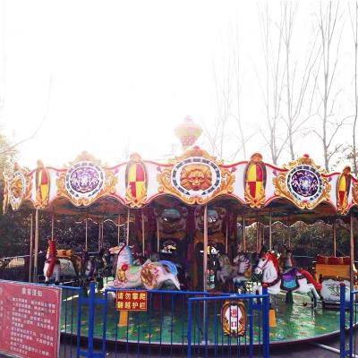 China Theme Park Children Small Carousel Amusement Park Equipment Manufacturers for sale