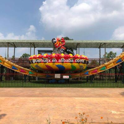 China FRP+Stainless Steel Slide Flying Amusement Park Outdoor Games UFO Ride for sale