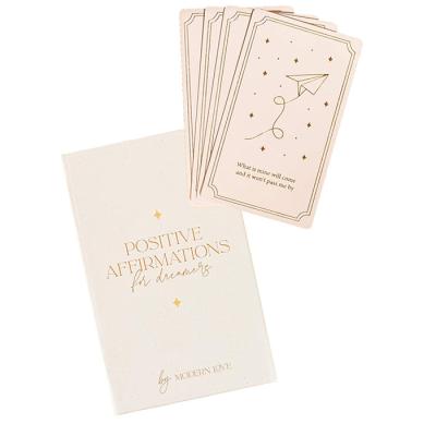 China Promotional Playing Card Custom Printing Positive Affirmation Card Pack For Women for sale