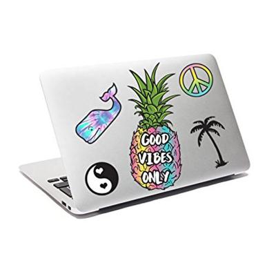 China Custom Laptop Vinyl Sticker UV Resistant Waterproof Skin Sticker Scratch-Resistant Laptop Stickers for sale