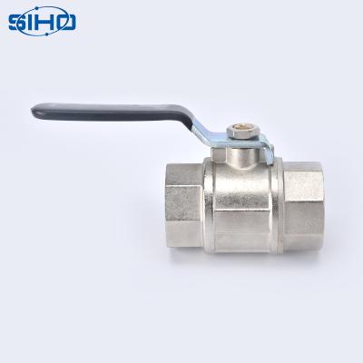 China Hot Selling 1/2-2 Inch Thread Water General Brass Standard Normal Temperature Brass Color Manual General Ball Valve OEM With Cheap Price for sale