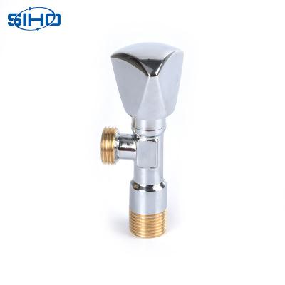 China General China factory direct sale zinc handle brass angle valve with high quality for sale