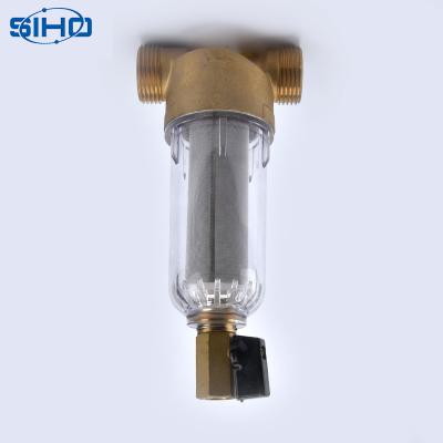 China Household Most Popular Whole House Water Filter Backwash Prefilter Manual Water Filter for sale