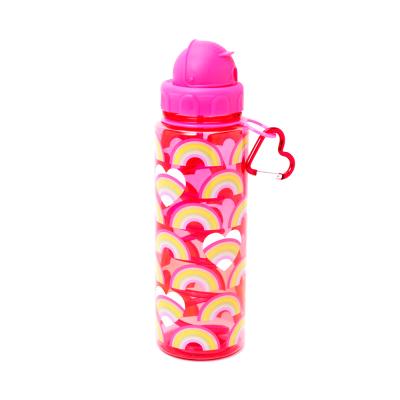 China Sustainable Reusable 700ml Hydration Drinking Tumbler Themed Water Bottle With Flip Top Straw for sale