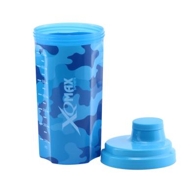 China Viable Protein Powder Shaker Bottle with Blender Ball, Leakproof Screw Top, BPA Free for sale