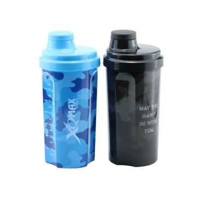 China 700ml Viable Protein Shaker Bottles Leak Proof BPA Free for sale