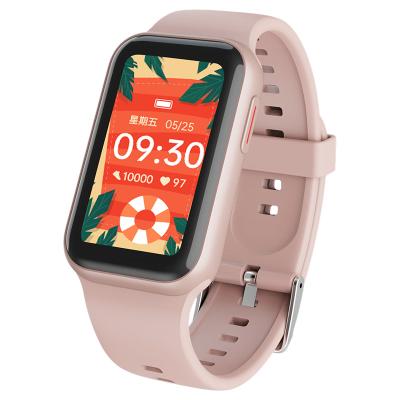 China Touch Screen Fashion Ladies Smart Watch 1.45 Inch Smart Bracelet Couple Fitness Step Counter Watch Set On Sale for sale