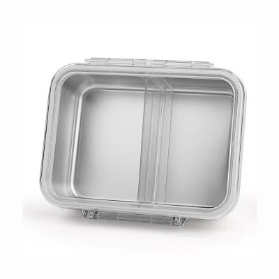 China Viable New Listing 304 Stainless Steel School BPA Free Kids Bento Meal Box Matte Bento Box for sale