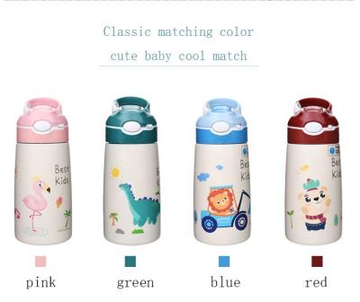 China Aohea 550ML Korea PORTABLE Style Bpa Free Logo Shaker Bottle 304 Stainless Steel Custom Water Bottle for sale