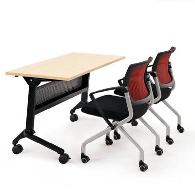 China QS-NTC03 Office Conference Hall Chair Student Training Chair Foldable School Conference Chair for sale