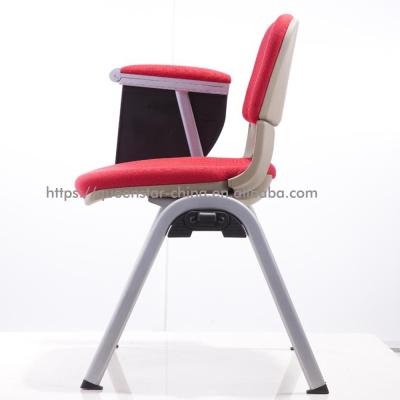 China Modern School Class Room Training Chair QS-STC03 With Writing Board Office Furniture Stacking Training Chair for sale