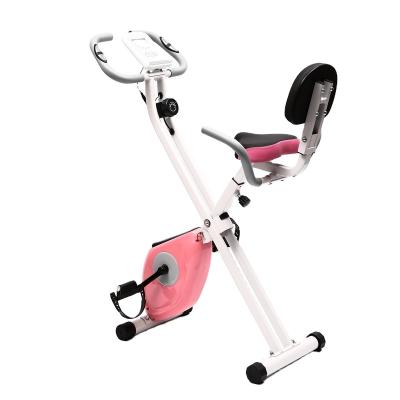 China New Design Adjustable Height Exercise Bike Magnetic Resistance Exercise Bike Static Portable Exercise Bike for sale