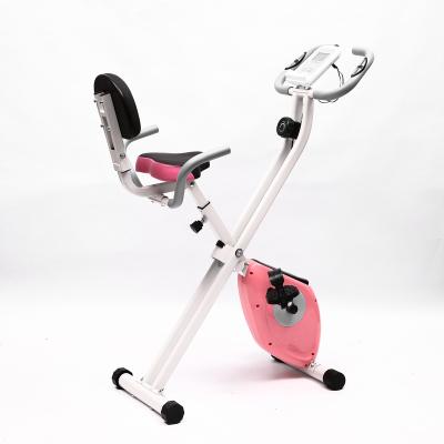 China Indoor Cycle Adjustable Multifunctional Magnetic Spinn Exercise Waist Control Gym Cycle Compact Exercise Bike for sale