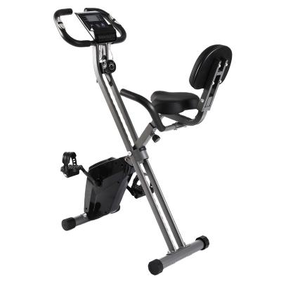 China Fitness Adjustable Magnetic Recumbent Exercise Folding Waist Companion X Indoor Stationary Bike With High Quality for sale