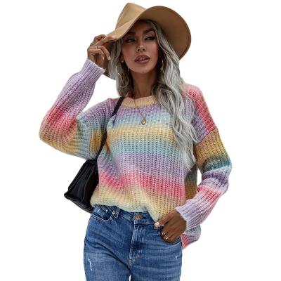 China 2021 New Oversized Long Sleeve Sweater Slouchy Knitted   Long Sleeves Cozy For Women for sale