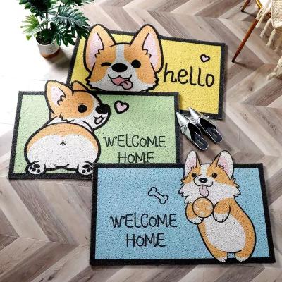 China Modern PET Cat Door Mat Outdoor Rugs Non-slip Dog Mats For Bathroom Child Bedroom Carpets Kitchen Absorbent Area Rug for sale