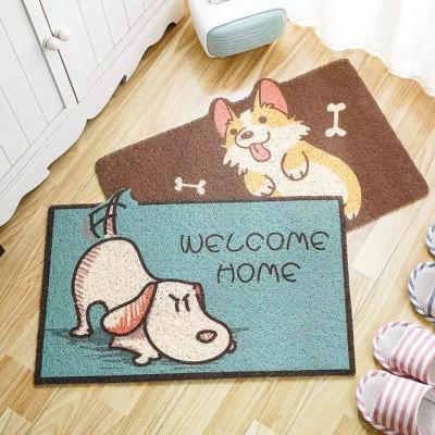 China Modern Dog Cat Doormat Kitchen Carpet Floor Mat Welcome Mats for Front Door Mats Outdoor Bath Room Stair Fluffy Carpet for sale