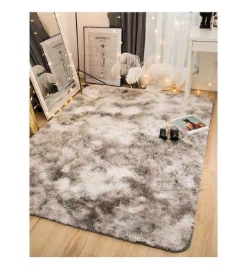 China Custom Size Modern High Quality Nordic Blanket Gray Shaggy Kids Play Mat Fluffy Waterproof Rug for sale