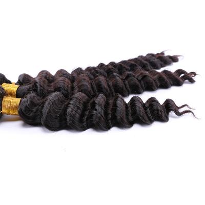 China 100% Unprocessed 8-30 Inch Deep Raw Indian Human Hair Wave 10a Bundle for sale