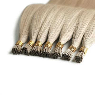 China Factory Wholesale Price Straight End JELLYFISH Cotton Yarn Twins I-Tip Human Hair Extension for sale