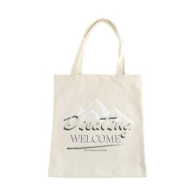 China Ecological; Reusable; Customized Biodegradable Logo Computer Bag Canvas Shopping Bag Canvas Shopping Handbag For Gift For Shopping for sale