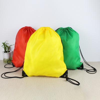 China 2022 New Waterproof Polyester Drawstring Backpack DIY Custom Drawstring Bag for sale