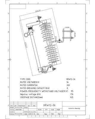 China High Quality High Voltage 15kv 100a Silicon Protection Fuse Circuit Breaker For Electronic Equipment for sale