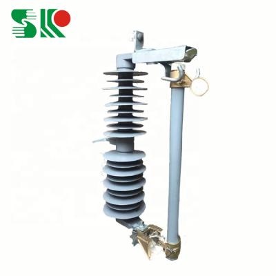 China Outdoor High Voltage 24kV Dropout Fuse Base Grounds Mounting Cutout for sale