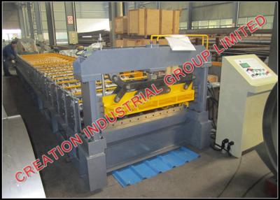 China Aluminium Long Span Corrugated Sheet Making Machine 900-1200 Meters / Hour for sale