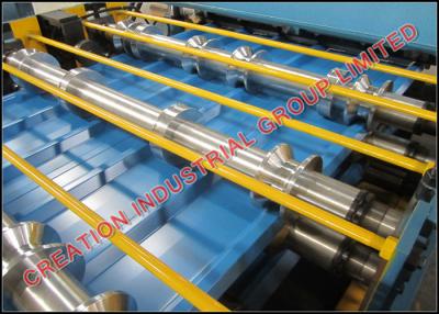 China Metro Copo Step Tile and Reguar Long Span Roofing Sheet Double Aluminum Corrugator Machine for sale