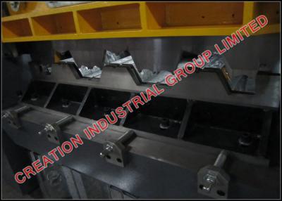 China Galvanized and Galvalume Iron Floor Deck Slab Sheet Rolling and Cutting Machine with Strong Steel Roller en venta