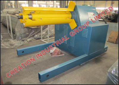 China 5 Ton Electrical Decoiler Roll Forming Machine Parts 3 x 1.5 x 1.5 Meters for sale