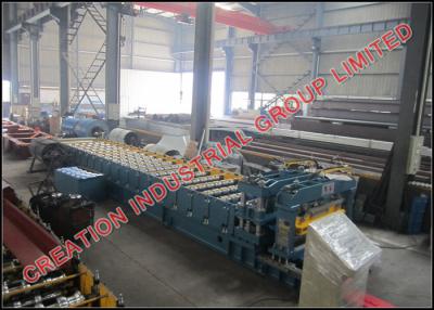 China Color Prepainted or Galvanised Steel Glazed Roofing Tiles Sheet Cold Roll Forming Machine with Automatic Cr12 Cutter for sale