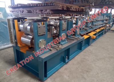 China High Tensile Strength Metal C Shaped Purlin Cold Roll Former Equipment with Hydaulic Holes Puncher and Cutter for sale