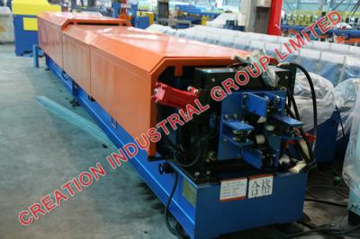 China Automatic Colored Painted Steel Downspout Roll Forming Machine 380V / 50HZ for sale