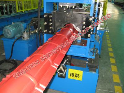 Chine Petit pain enduit d'une première couche de peinture coloré par machine automatique de tôle de chapeau de Ridge formant des machines à vendre