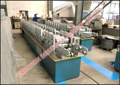 Chine Galvanised Steel Lipped C Profile Type Section Channel Making Machine with High Speed Metal Roll Forming Production Line à vendre