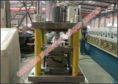 China Metal U Profile Runner Cold Rollforming Production Line with European Column Rolling Stations for sale