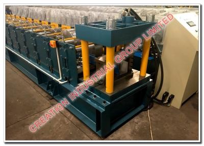 Cina Metal Rain Water Collecting Gutter Panel Cold Roll Former Production Line with 10 Years Rollers Warranty in vendita